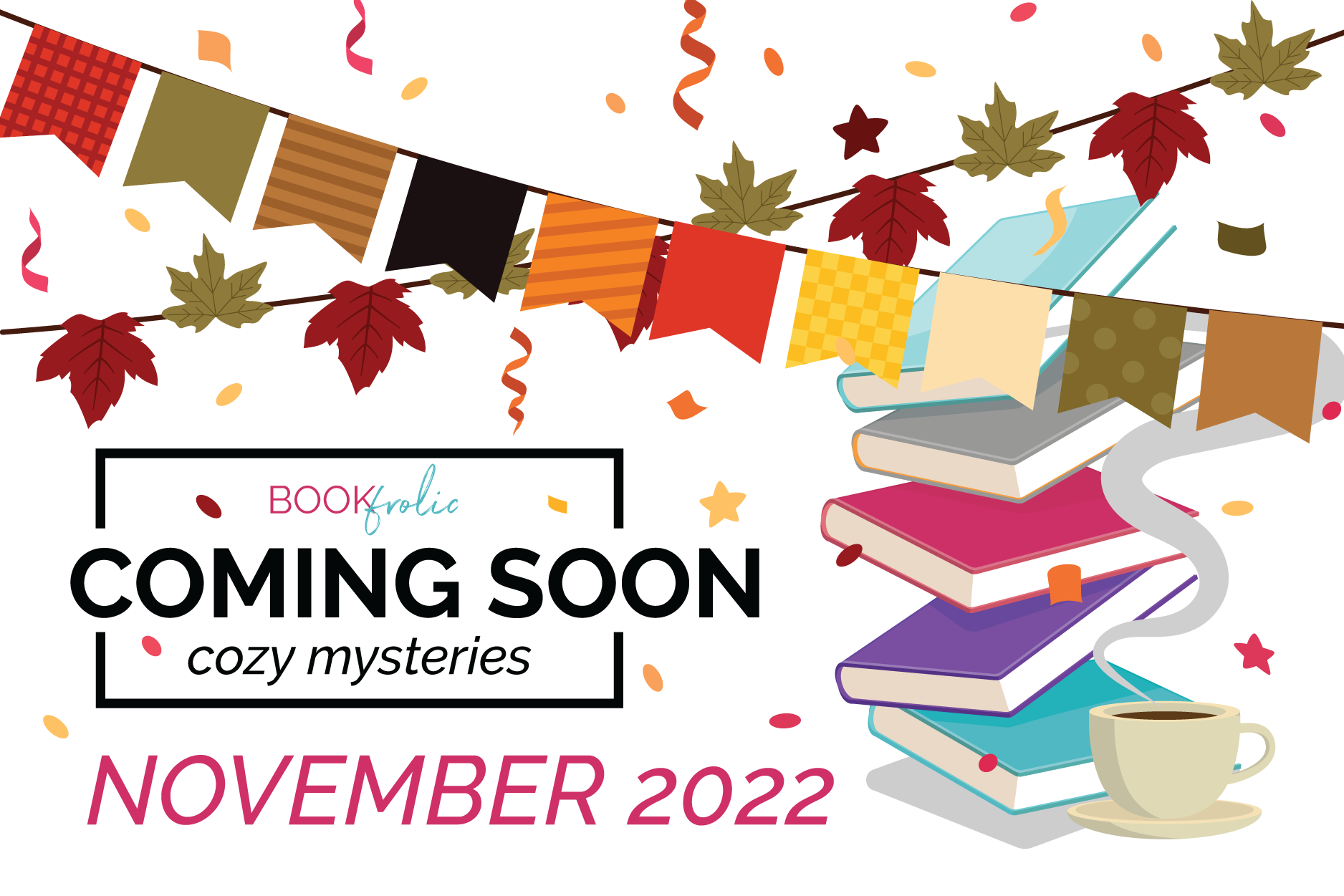 Coming soon! Cozy Mystery new releases for January 2023 * book frolic