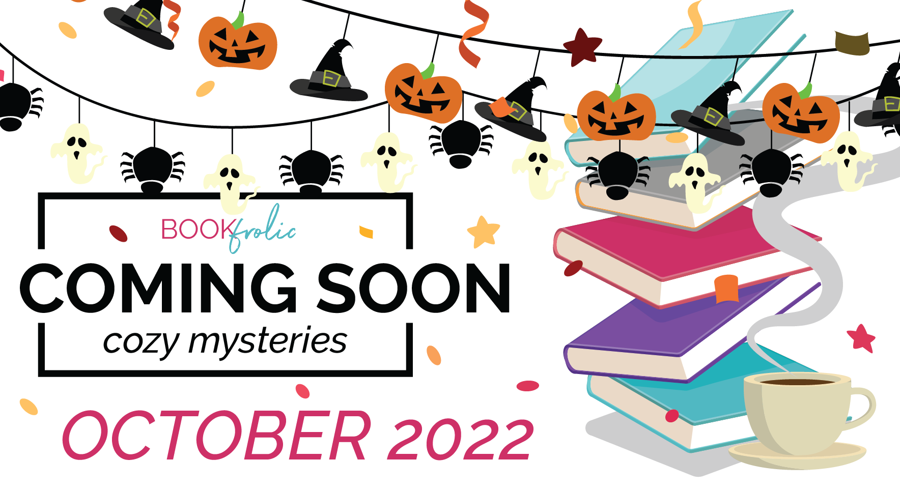 Coming soon! Cozy Mystery new releases for October 2022 | book frolic