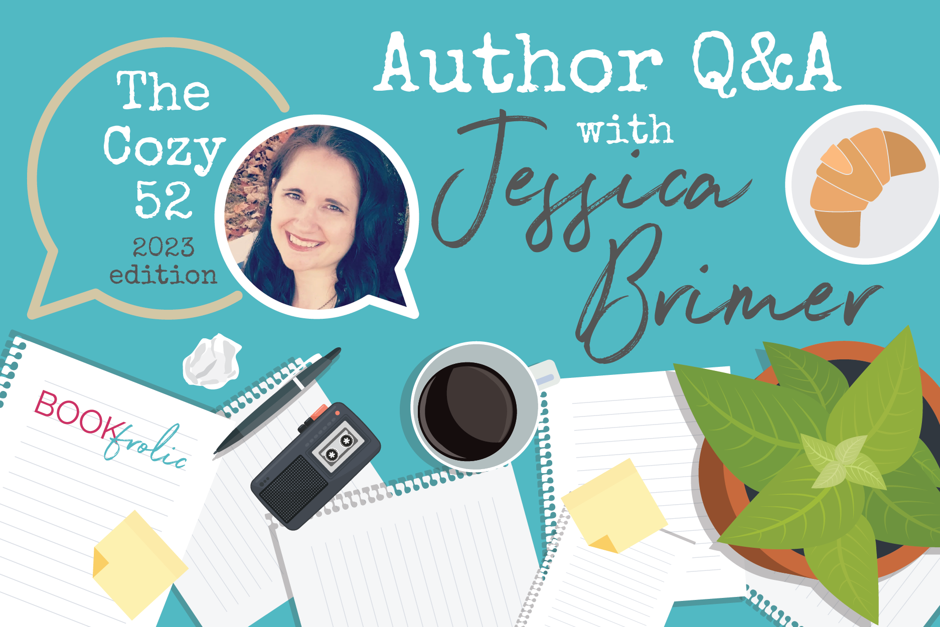 banner for interview with Jessica Brimer